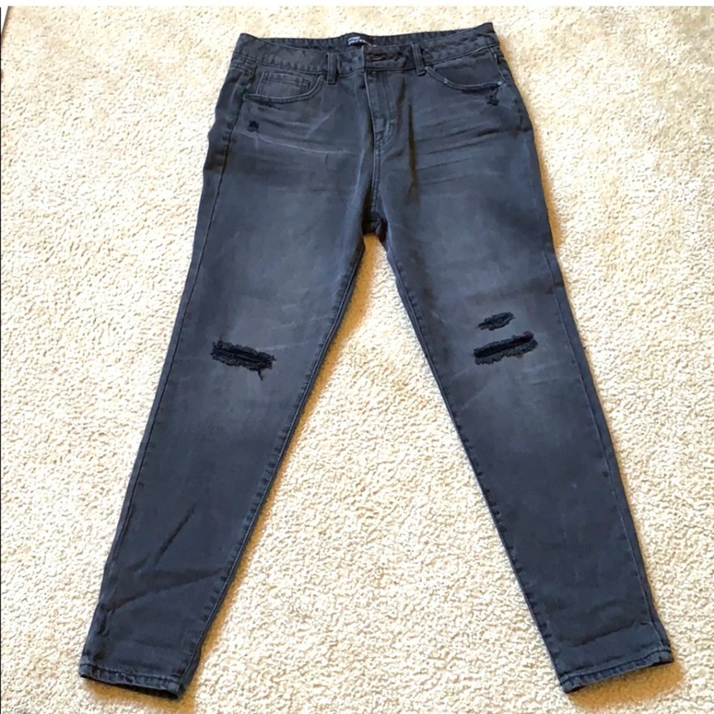 Miss Pouredin Blue Woman jeans